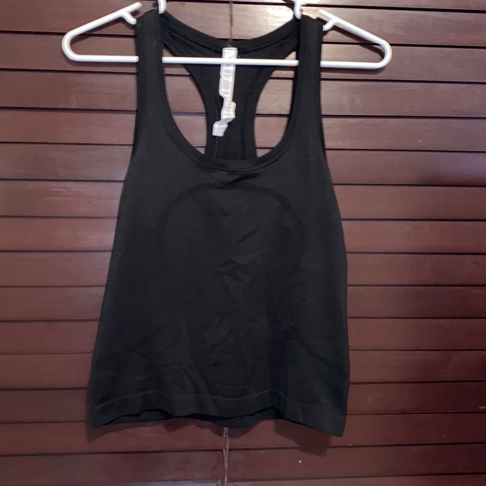 Lululemon race length black swiftly tank